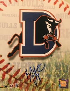 Foto firmata 8x10 BJ Upton Durham Bulls - Foto 1 di 1