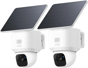 eufy SoloCamE30 2K Wireless Outdoor Solar Cameras 360° Pan AI Tracking  2 Pack - Picture 1 of 7