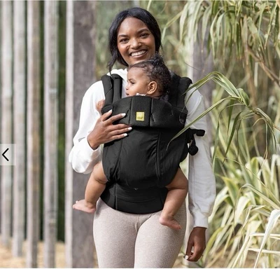 Portabebés LÍLLÉbaby Completo Seis Posiciones Todas las Temporadas - Negro (SC-3S-101) Foto 1 de 4