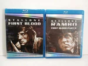 First Blood & Rambo: First Blood Part II 2 Blu-Ray set. - Picture 1 of 9