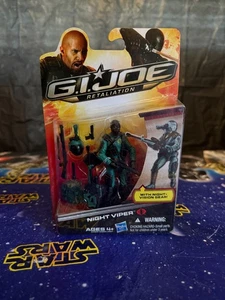 G.I. JOE Retaliation COBRA NIGHT VIPER Movie 3.75" Fig 2012 Hasbro NEW SEALED! - Picture 1 of 2