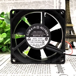 1 pcs COMAIR ROTRON 24V 0.09A 2.20W FE24B3 8025 8CM fan - Zdjęcie 1 z 1