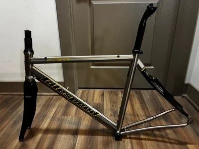 Cuadro Litespeed Siena Compact Road Titanium M/L 56cm 700C Ruedas Frenos de llanta Foto 1 de 4