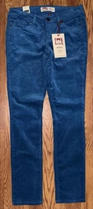 Damen 9 L.E.I. Ashley Lowrise Skinny Cordhose Style 60237457-1HG blau - Bild 1 von 9