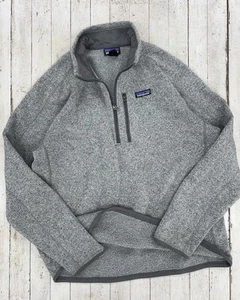 Patagonia Better Sweater $139 Gray Quarter Zip Pile Fleece Men’s XL Outdoors - Bild 1 von 9