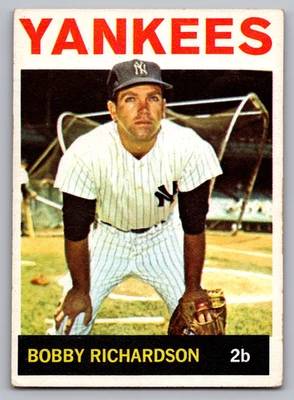 1964 TOPPS #190 BOBBY RICHARDSON YANKEES - Image 1 of 3