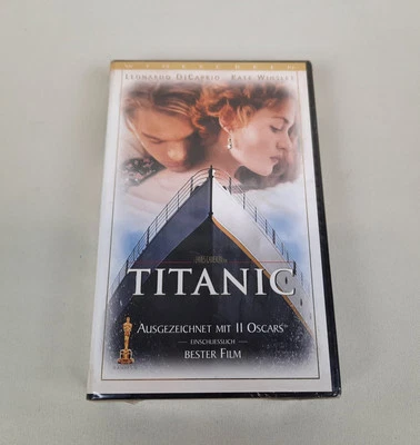 Titanic VHS Video Kassette 1998 seltene Deutsche Widescreen Version OVP sealed  - Bild 1 von 4