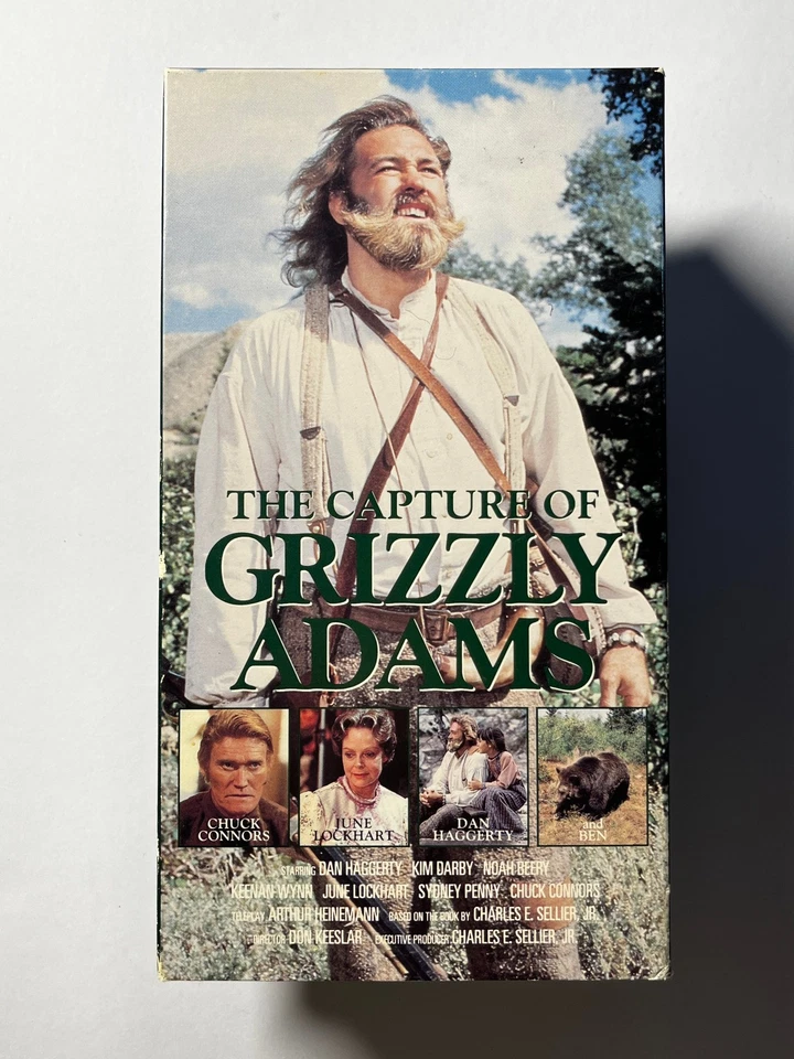 The Capture of Grizzly Adams (1982) VHS #Buy 3 Get 3 FREE - Image 1 of 4