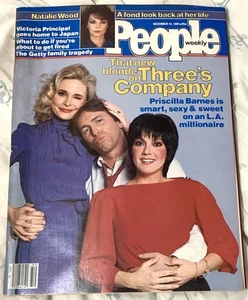 PEOPLE Magazine - Dec 14, 1981 Priscilla Barnes & Three’s Company John Ritter - Picture 1 of 1