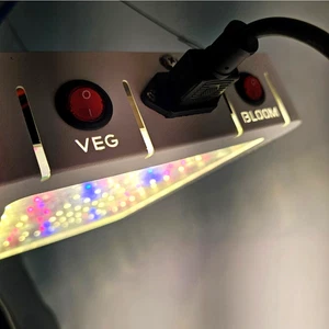 NEW! Grow Light Full Spectrum 85-265v 100 LED Hydroponics Plants Veg Flower - Picture 1 of 12