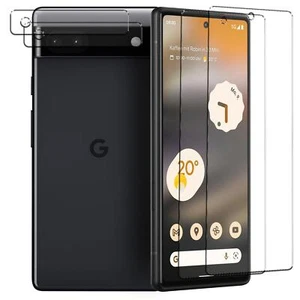 Schutzfolie für Google Pixel 6a Display Schutzglas 2x Kamera folie glas - Bild 1 von 7