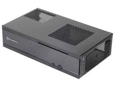 Silverstone SST-ML05B (black) Mini-ITX SFX HTPC Case - Image 1 of 4