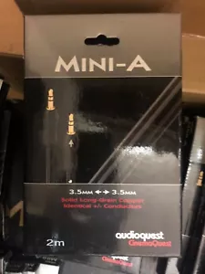 AudioQuest Mini-A 3,5 mm 3,5 mm a 3,5 mm cavi di interconnessione 1 m - Foto 1 di 1
