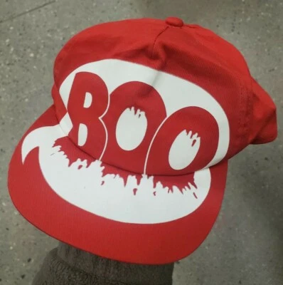 Sombrero Snapback Vintage Niños Rojo Nuevo Diseño Marca Años 80 o 90 Usado en Excelente Condición Halloween Foto 1 de 4