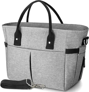 Bolsa De Almuerzo Loncheras Para Mujer Caja Gran Fiambreras Comida Ninas Llevar - Picture 1 of 8
