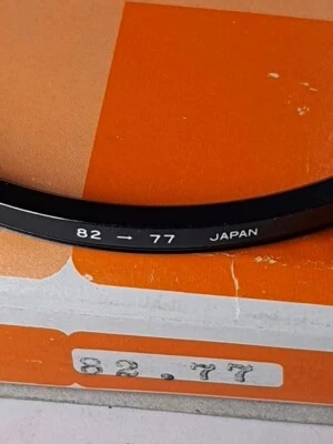 82-77mm Step-Down Lens Filter Converting Adapter Ring 82mm-77mm Metal 82-77 Thin - Image 1 of 4