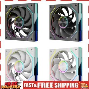 Computer Chassis Fan ARGB Quiet Cooling Fan Suitable for Most PC Cooling Systems - Afbeelding 1 van 14