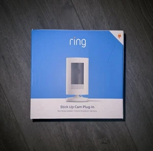 Ring Stick Up Cam - Plug In, White - Picture 1 of 8