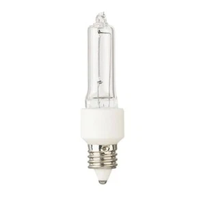 BOMBILLA HALÓGENA MINI-CANTA E11 75, 100, 150, 250 VATIOS BASE TRANSPARENTE (5 PIEZAS). - Imagen 1 de 1