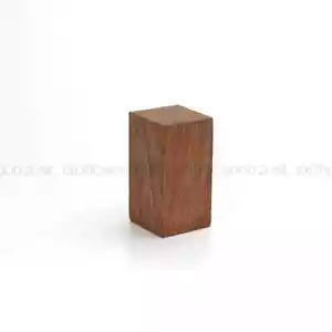 Tapón de botella giratorio en blanco Sapele/Sapelli madera en blanco 1-1/2"x 1-1/2"x 3" - Imagen 1 de 6