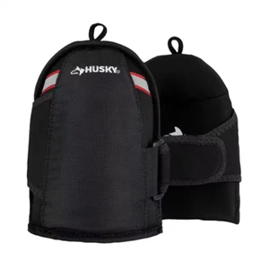 Husky Flooring Work Knee Pads Soft Cap Gel Non Marring Adjustable Fits All 1Pair - Picture 1 of 12