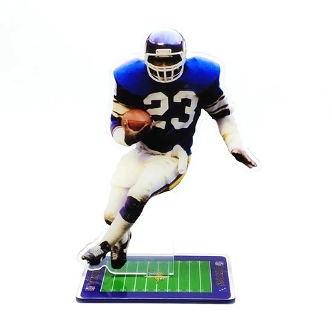Ted Brown Figure - #23 of Minnesota Vikings Carring the Ball Ornament Cover