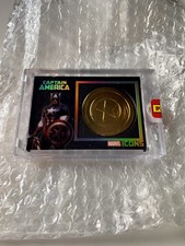 MARVEL ICONS CARD CAPITAN AMERICA - SIGILLATA - PaniniComics Italia 