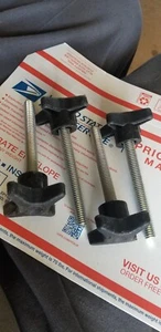 4 PCS 3/8-16 X 3" Threaded knobs 3 inchs long thread cross knob THUMB SCREW - Picture 1 of 3