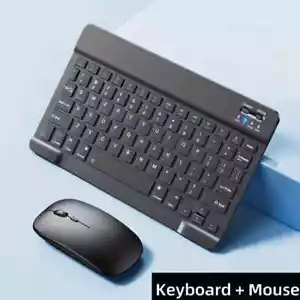 【NEW】MINI WIRELESS KEYBOARD & MOUSE COMBO, ULTRA-SLIM DESIGN, RECHARGEABLE - Picture 1 of 10