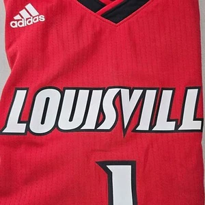 ADIDAS LOUISVILLE CARDINALS #2 AWAY BASKETBALL JERSEY Sz Men's Medium - Picture 1 of 6