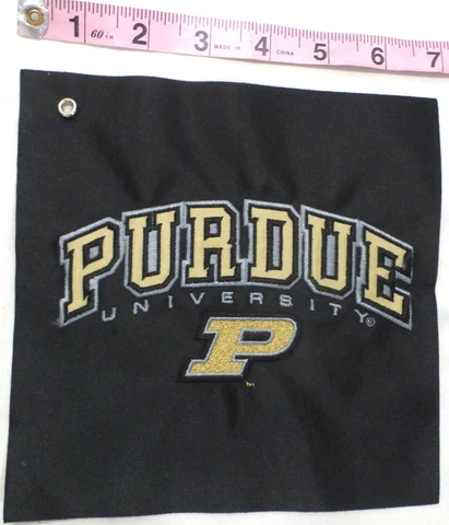 "Purdue University" Small Swatch Pendant Flag, 7" x 7" Cover