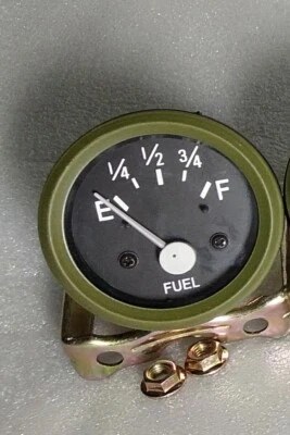 Willys MB Jeep Ford GPW CJ Fuel Gauge for sender 90 ohms Empty - 10 ohms - Image 1 of 3