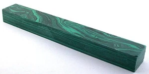 70.8 Gram Carving Block Green Black Spiderweb Synthetic Malachite Cab Rough SB17 - Imagen 1 de 2