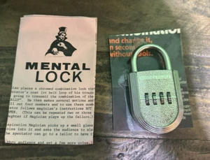 EXTREMADAMENTE RARO "Bloqueo Mental" Por Sasco Mentalismo Coleccionable De Colección - Imagen 1 de 7