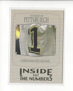 2004 SAGE HIT Inside the Numbers Gold #1 Larry Fitzgerald Rookie Pitt Cardinals - Picture 1 of 2