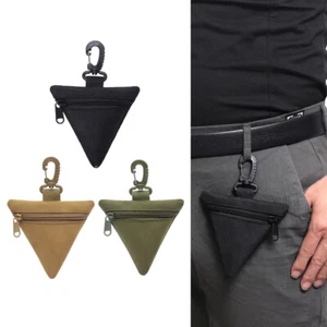 Tactical EDC Case Pouch Belt Key Wallet Keychain Holder Waist Pack Bag With Hook - Picture 1 of 10