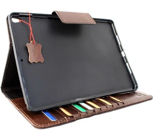 Echt Vintage Leder Case für Apple iPad PRO 10.5 Hülle Wallet Magnet Luxus - Bild 1 von 11