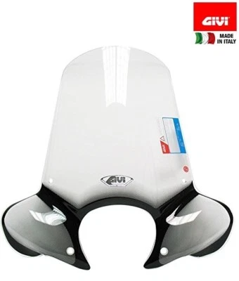 SOLO LASTRA Parabrezza trasparente APRILIA Scarabeo 125-200 2014 2015 2016 GIVI - Immagine 1 di 4