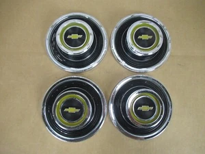 68-72 Chevy C / K 10 20 30 Truck OEM Wheel Rim Center Hub Cap Hubcap SET of (4) - Picture 1 of 24