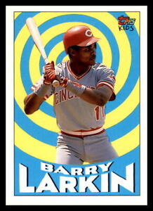 1992 Topps Kids #37 Barry Larkin Cincinnati Reds