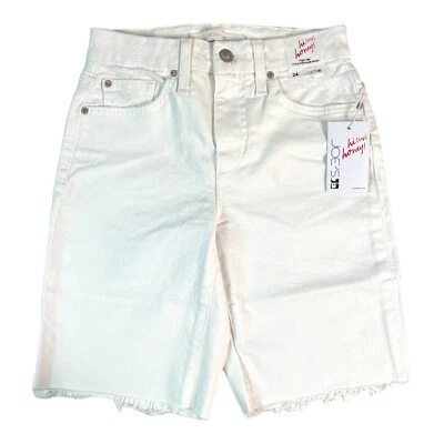 Pantalones de mezclilla Joe's - ¡Hola miel para mujer! Bermudas de tiro alto con curvas - blancas - talla 24 Foto 1 de 4