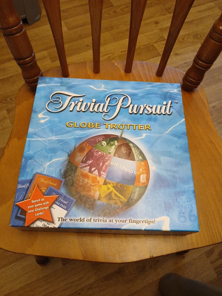 TRIVIAL PURSUIT : Globe Trotter Edition - By Parker In Vgc FREE UK POSTAGE - Image 1 of 4