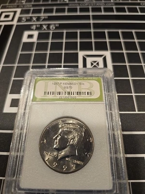 1997-P Kennedy  50c 70 - Image 1 of 3