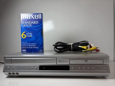 Toshiba SD-V392SUA DVD VHS Combo Player - Tested - W/ Blank VHS Tape & RCA Cords - Image 1 of 4