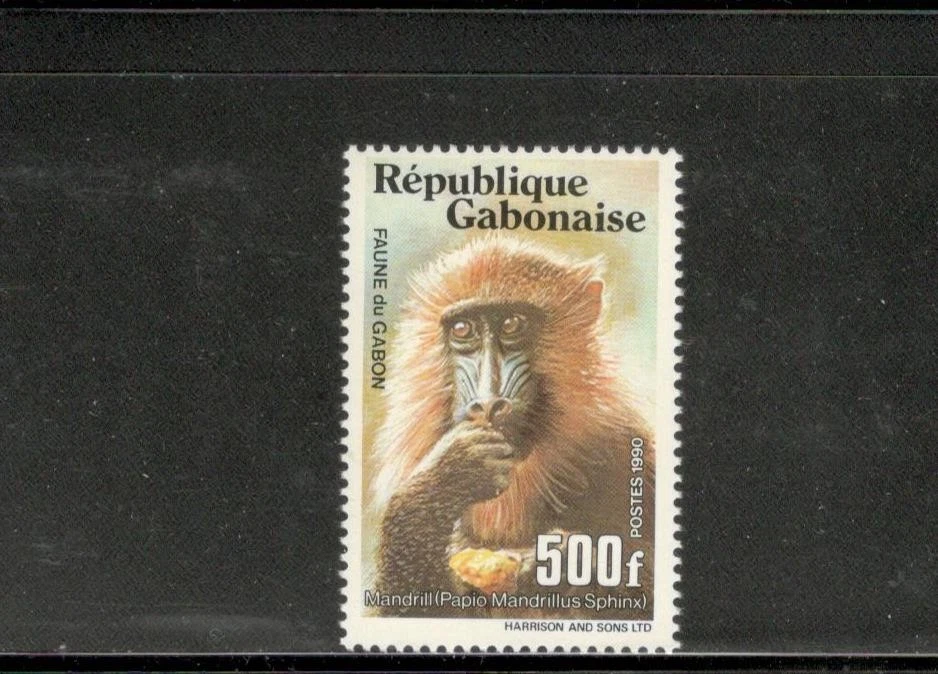 GABON - FAUNA - #686C - 500 F. - 全新无标签 - 1990 年 — 第 1/1 张图片