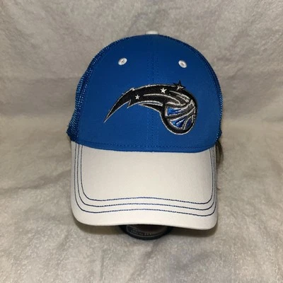 New Adidas Orlando Magic NBA Mesh Back Fitted Cap Hat Sz Small Medium S/M - Image 1 of 3