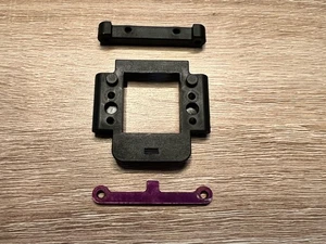 RedCat Volcano EPX 4WD Rear Pivot Block 02021 W/ 02017 Arm Pin Brace - Used - Picture 1 of 1