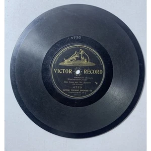 Jones & Spencer 78rpm Single 10-inch Victor Records #4720 Peaches & Cream - Picture 1 of 4