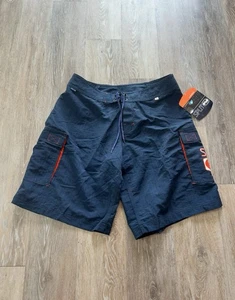 NEU SPlIT 90’S VINTAGE BOARDSHORTS SURF SUP BEACH LONGBOARD TRUNKS 31 STICKER - Bild 1 von 5