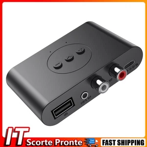 USB Stereo Music Wireless Adapter Convenient NFC Bluetooth-Compatible5.2 for Car - Afbeelding 1 van 12